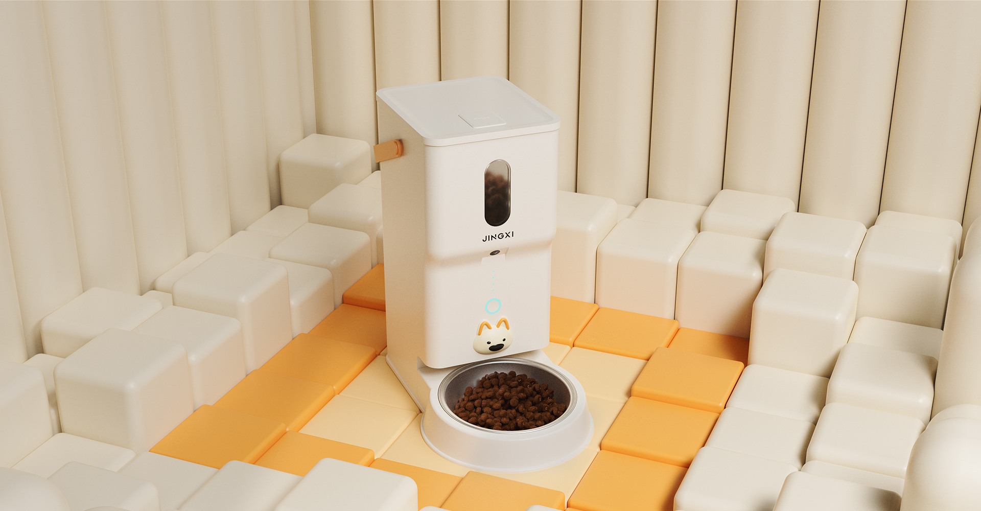 宠物喂食器工业外观设计