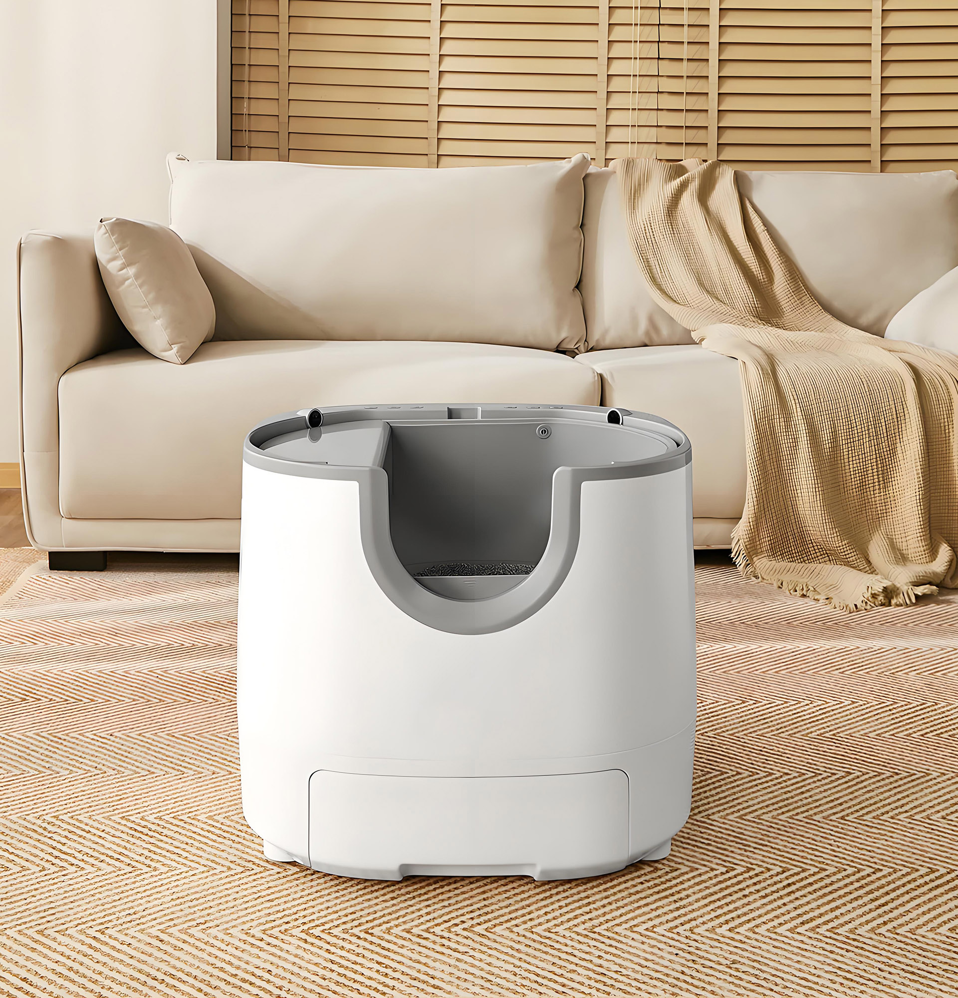 智能猫砂盆设计 智能猫砂盆设计