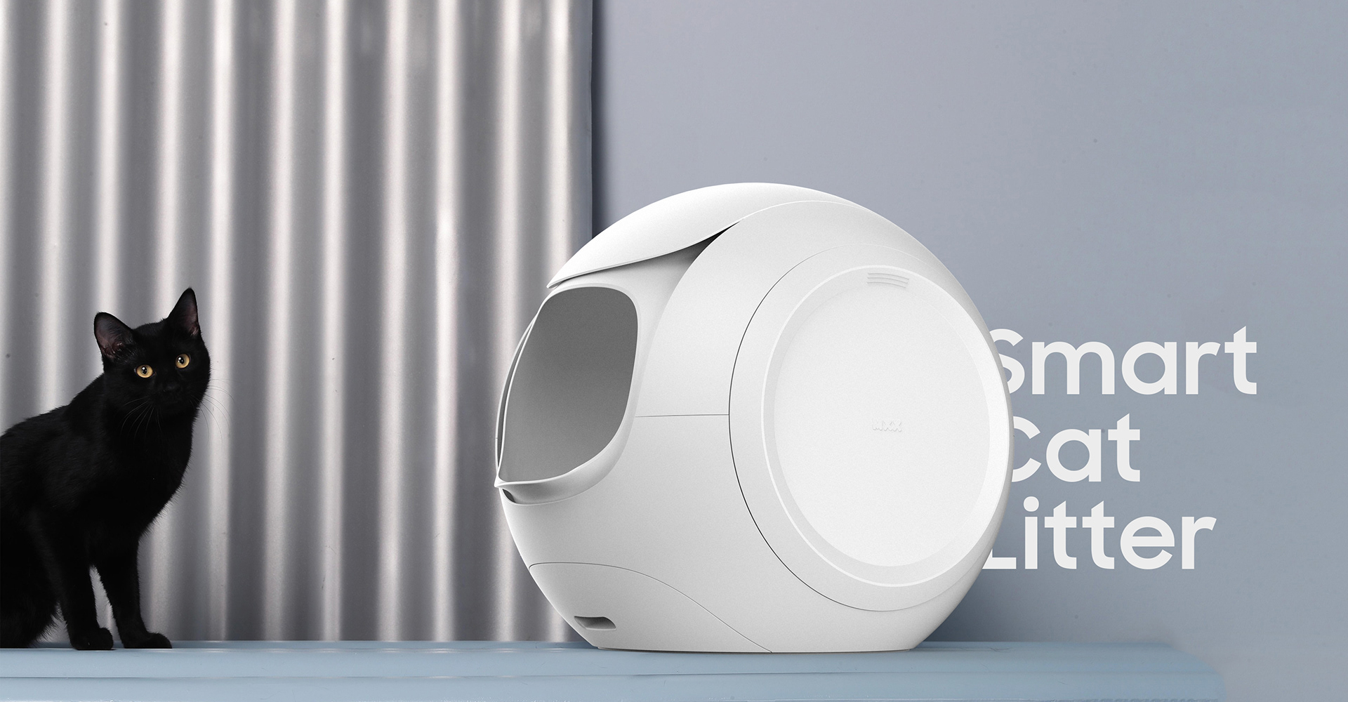 智能猫砂盆外观设计 智能猫砂盆外观设计